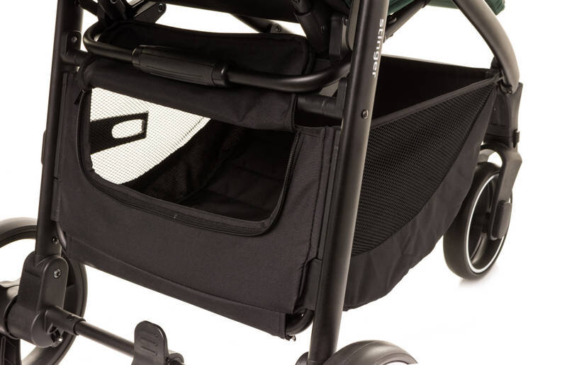Vaikiškas vežimėlis Stinger, žalias kaina ir informacija | Vežimėliai | pigu.lt
