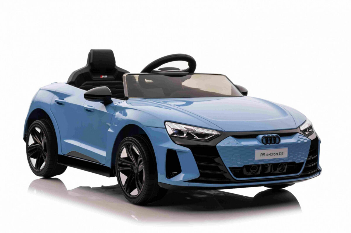 Vienvietis elektromobilis Audi RS E-Tron G, mėlynas kaina ir informacija | Elektromobiliai vaikams | pigu.lt