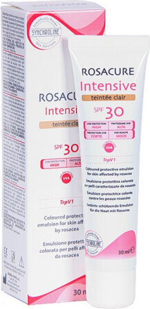 Veido kremas Endocare Rosacure Intensive Protective Emulsion Light Spf30, 30ml kaina ir informacija | Veido kremai | pigu.lt
