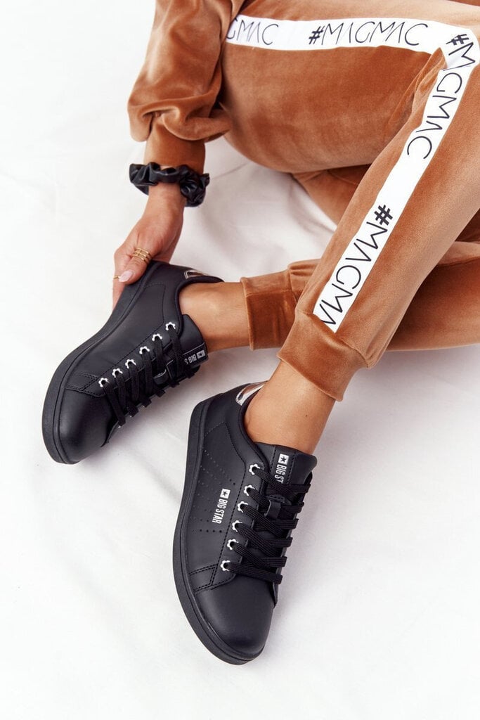 Laisvalaikio batai moterims Big Star. juodi kaina ir informacija | Bateliai moterims  | pigu.lt