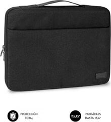 Krepšys Subblim Elegant skirtas 15,6", juodas цена и информация | Рюкзаки, сумки, чехлы для компьютеров | pigu.lt