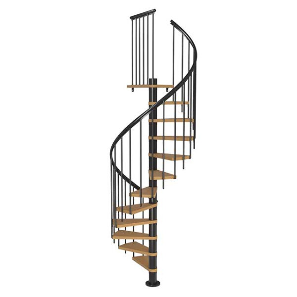 Spiraliniai laiptai DOLLE CALGARY Diametras Ø 120 cm. Anracite / Bukas kaina ir informacija | Laiptai | pigu.lt