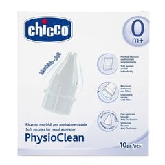 Antgaliai aspiratoriui Chicco PhysioClean 10vnt. kaina ir informacija | Chicco Kūdikio priežiūrai | pigu.lt