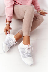 Sportiniai bateliai moterims Memory Foam Big Star HH274355, balti цена и информация | Спортивная обувь, кроссовки для женщин | pigu.lt