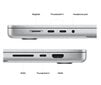 MacBook Pro 16" Apple M2 Pro, 16GB/1TB, Silver, RUS, MNWD3RU/A kaina ir informacija | Nešiojami kompiuteriai | pigu.lt