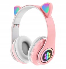 Cat Ears RGB, pink цена и информация | Наушники | pigu.lt