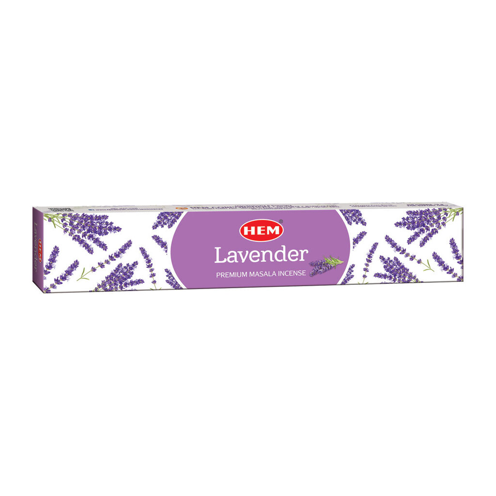 Smilkalai Hem Masala Lavender 15g, 1 dėžutė, 10vnt kaina ir informacija | Namų kvapai | pigu.lt