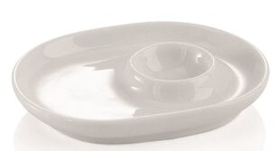 Ovalūs porceliano indeliai kiaušiniams, 2vnt. цена и информация | Посуда, тарелки, обеденные сервизы | pigu.lt