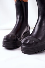 Элегантные лакированные ботинки челси цена и информация | Женские ботинки | pigu.lt