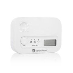 Smartwares FGA-13041 Автономный датчик тонкой очистки (CO) с ЖК-дисплеем цена и информация | Детекторы дыма, газа | pigu.lt