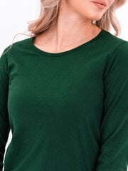 Женская блузка с длинным рукавом Edoti LLR017 темно-зеленый цена и информация | Туники | pigu.lt