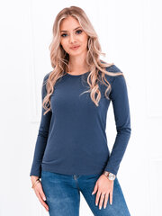 Женская блузка с длинным рукавом Edoti LLR017, синяя цена и информация | Туники | pigu.lt