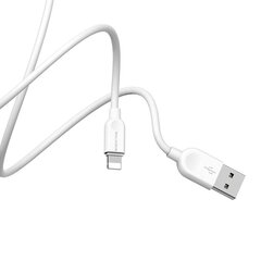 Провод Borofone Cable BX14 LinkJet - USB - Lightning - 2,4A, 3 м цена и информация | Кабели для телефонов | pigu.lt