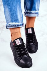 Sportbačiai moterims Cross Jeans DD2R4029C, juodi цена и информация | Женские туфли | pigu.lt