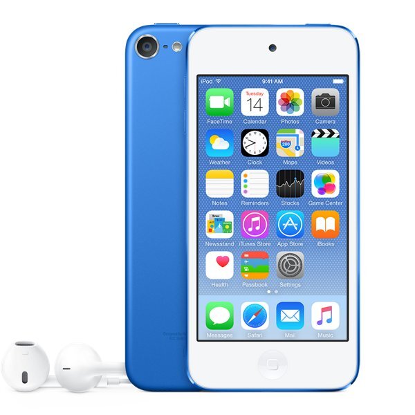 Apple iPod Touch 32GB 6th gen, Mėlyna цена и информация | MP3 grotuvai | pigu.lt