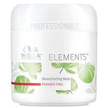 Palukų kaukė Wella Professionals Elements Renewing Mask 500 ml kaina ir informacija | Priemonės plaukų stiprinimui | pigu.lt