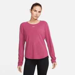 Marškinėliai moterims Nike Dri-FIT One Luxe, rožiniai kaina ir informacija | Sportinė apranga moterims | pigu.lt