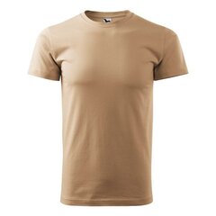 Marškinėliai vyrams Adler Heavy New U, smėlio spalvos kaina ir informacija | Sportinė apranga vyrams | pigu.lt