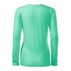 Marškinėliai moterims Malfini Slim, žali цена и информация | Спортивная одежда для женщин | pigu.lt