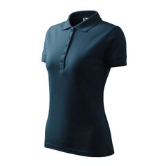 Marškinėliai moterims Adler Pique Polo W MLI21002, mėlyni kaina ir informacija | Marškinėliai moterims | pigu.lt