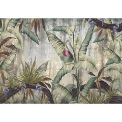Фотообои - Загадочный цветок в джунглях цена и информация | Фотообои с инструментом и клеем - Бежевые листья эвкалипта, 400x280 см | pigu.lt