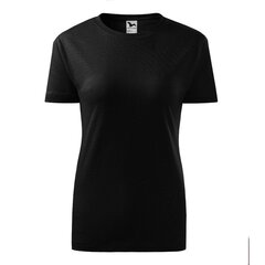 Marškinėliai moterims Adler Classic, juodi kaina ir informacija | Sportinė apranga moterims | pigu.lt