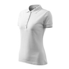 Marškinėliai moterims Adler Pique Polo W MLI21000, balti kaina ir informacija | Marškinėliai moterims | pigu.lt