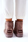 Sniego batai Vicandi 17022-H, rudos spalvos kaina ir informacija | Aulinukai, ilgaauliai batai moterims | pigu.lt