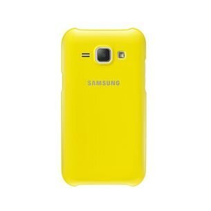 Samsung EF-PJ100BYE Original Back case for J100H Galaxy J1 Yellow kaina ir informacija | Telefono dėklai | pigu.lt