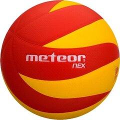 Tinklinio kamuolys Meteor Nex 10076, 5 dydis, raudonas/geltonas kaina ir informacija | Meteor Tinklinis | pigu.lt