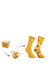 Kojinės moterims Rainbow Socks Socks 23554249, geltonos, 2 poros kaina ir informacija | Moteriškos kojinės | pigu.lt