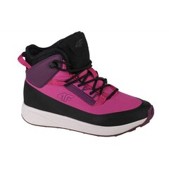 Žieminiai batai mergaitėms 4F 4FJAW22FWINF009, rožiniai kaina ir informacija | Žieminiai batai vaikams | pigu.lt