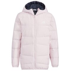 Striukė mergaitėms Adidas Frosty Jacket Jr. HM5237, rožinė kaina ir informacija | Striukės, paltai mergaitėms | pigu.lt