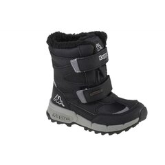 Žieminiai batai berniukams Kappa 260903K-1115, juodi kaina ir informacija | Žieminiai batai vaikams | pigu.lt