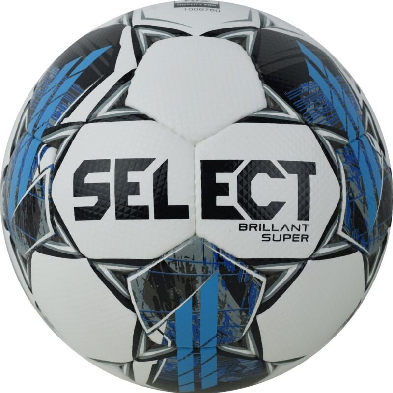 Futbolo kamuolys Select Brillant Super, 5 dydis, 5 kaina | pigu.lt