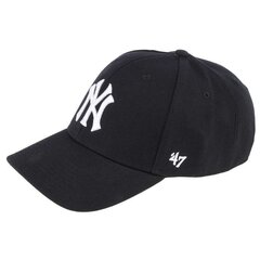 Kepurė su snapeliu 47 Brand Mlb New York Yankees MVP kepurė B-MVPSP17WBP-BKW kaina ir informacija | Kepurės moterims | pigu.lt
