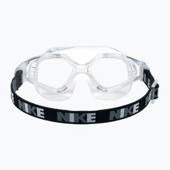 Nardymo akiniai Nike Expanse NESSC151 991, skaidri, juoda kaina ir informacija | Nardymo kaukės | pigu.lt