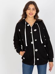 Džemperis moterims FA-BL-8128.35P-650389, juodos spalvos kaina ir informacija | Džemperiai moterims | pigu.lt