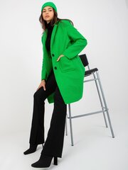 Paltas moterims Och Bella 651309, žalias цена и информация | Женские пальто | pigu.lt