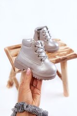 Auliniai batai mergaitėms Dexter 22715-98, sidabrinės spalvos kaina ir informacija | Aulinukai vaikams | pigu.lt