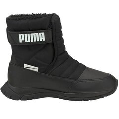 Aulinukai mergaitėms Puma 38074503, juodi цена и информация | Детские сапоги | pigu.lt