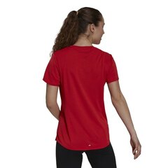 Marškinėliai moterims Adidas HEAT RDY TEE W H45132, raudoni kaina ir informacija | Marškinėliai moterims | pigu.lt