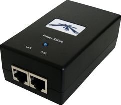 Ubiquiti PoE 24 VDC 1,25A POE-24-30W kaina ir informacija | Adapteriai, USB šakotuvai | pigu.lt