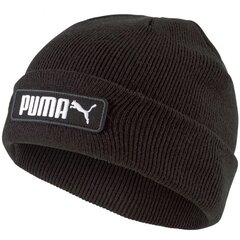 Puma kepurė berniukams Classic Beanie 23462 01 2346201, juoda kaina ir informacija | Kepurės, pirštinės, šalikai berniukams | pigu.lt