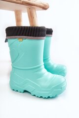 Guminiai batai vaikams Befado S.A. 22130-98, žali цена и информация | Резиновые сапоги детские | pigu.lt