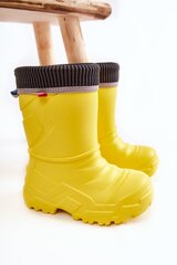 Guminiai batai vaikams Befado S.A. 22129-98, geltoni kaina ir informacija | Guminiai batai vaikams | pigu.lt