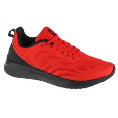 Sportiniai batai berniukams 4F 4FJMM00FSPOM003-62S, raudoni kaina ir informacija | Sportiniai batai vaikams | pigu.lt