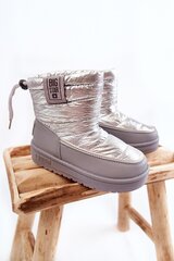 Sniego batai mergaitėms Big Star Kk374218, pilki kaina ir informacija | Žieminiai batai vaikams | pigu.lt