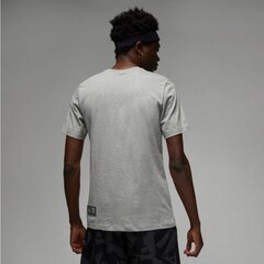 Nike marškinėliai vyrams Psg Jordan Dm3092063, pilki kaina ir informacija | Vyriški marškinėliai | pigu.lt