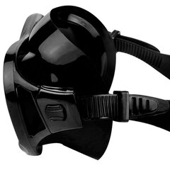 Nardymo kaukė Spokey Tenh 928106, juoda цена и информация | Маски для дайвинга | pigu.lt